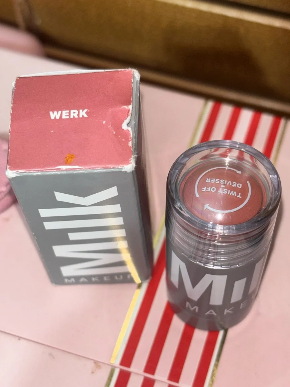 Milk Makeup Werk Lip + Cheek Stick